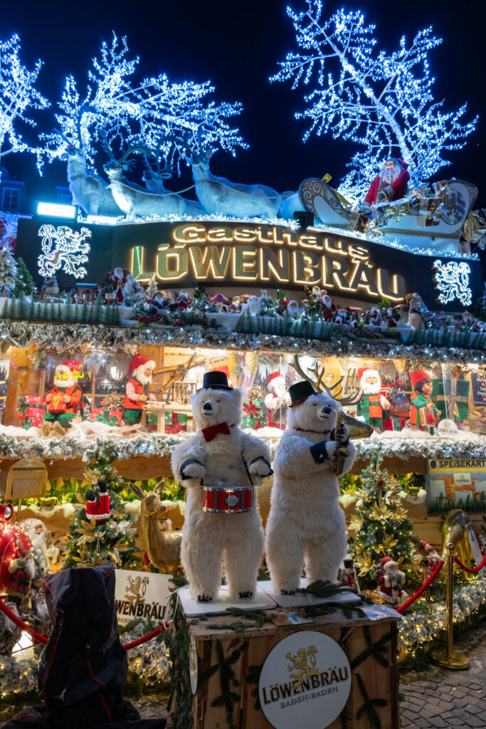 Street decorations in Baden-Baden