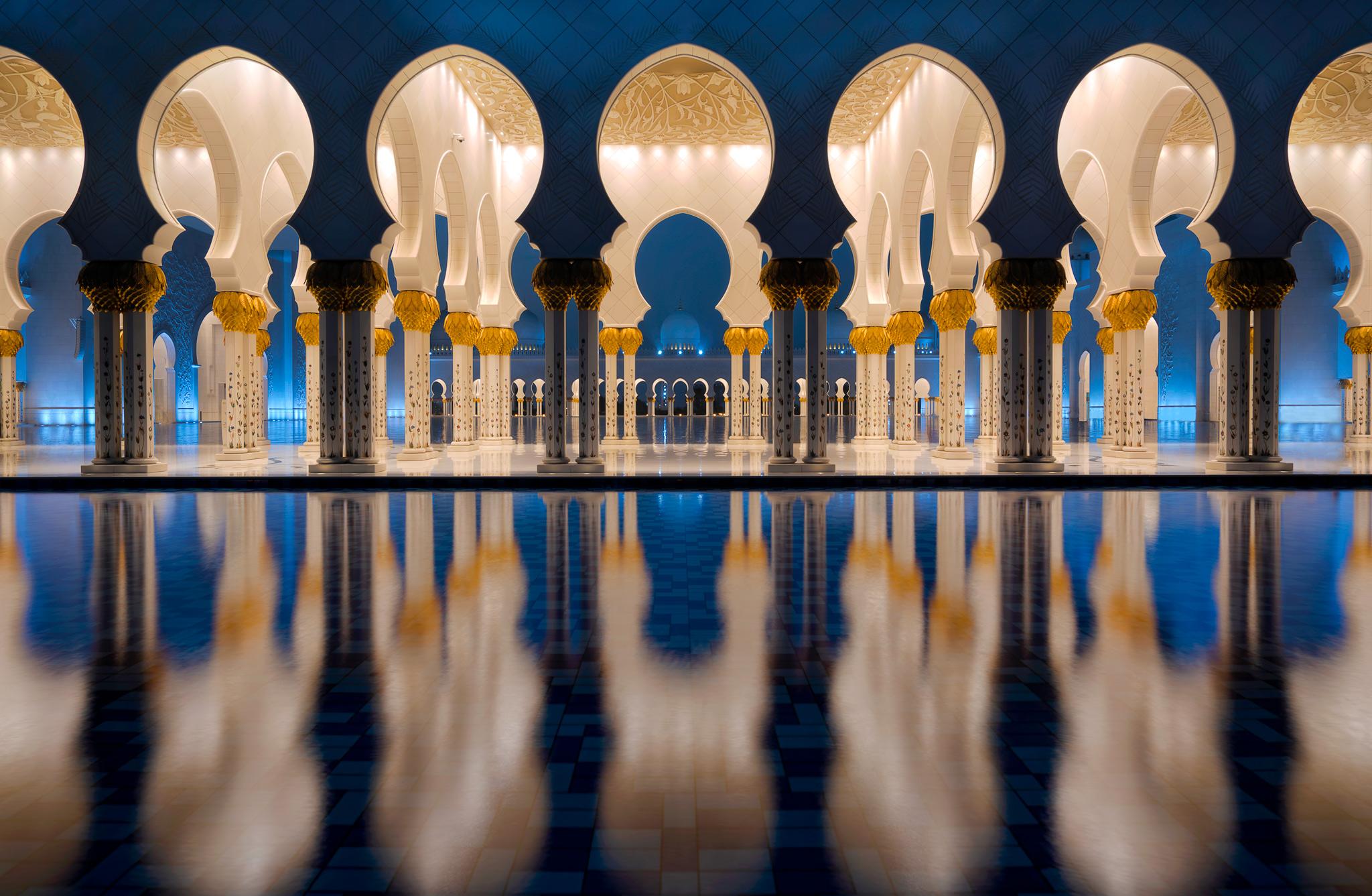 The Sheik Zayed Mosque; Grand Mosque Abu Dhabi