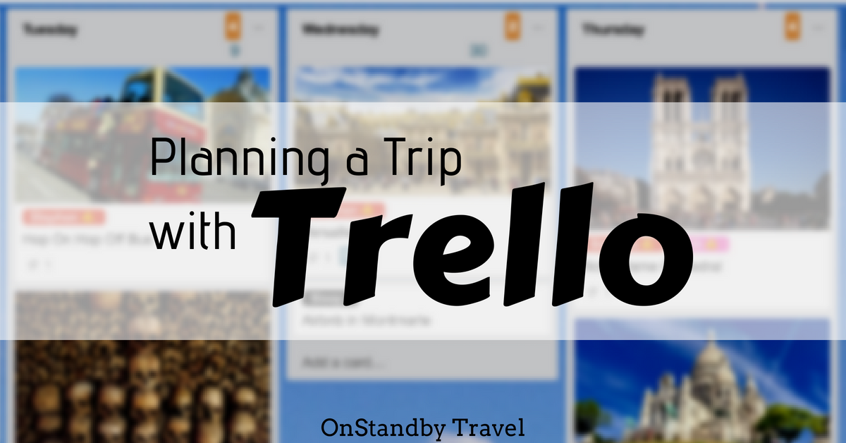Planning a Trip with Trello